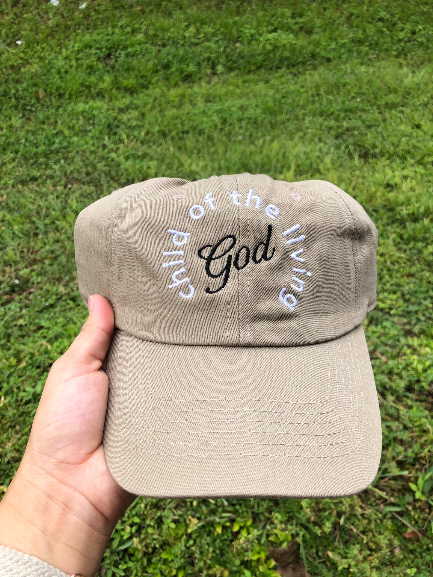 Adult Child of the Living God Cap