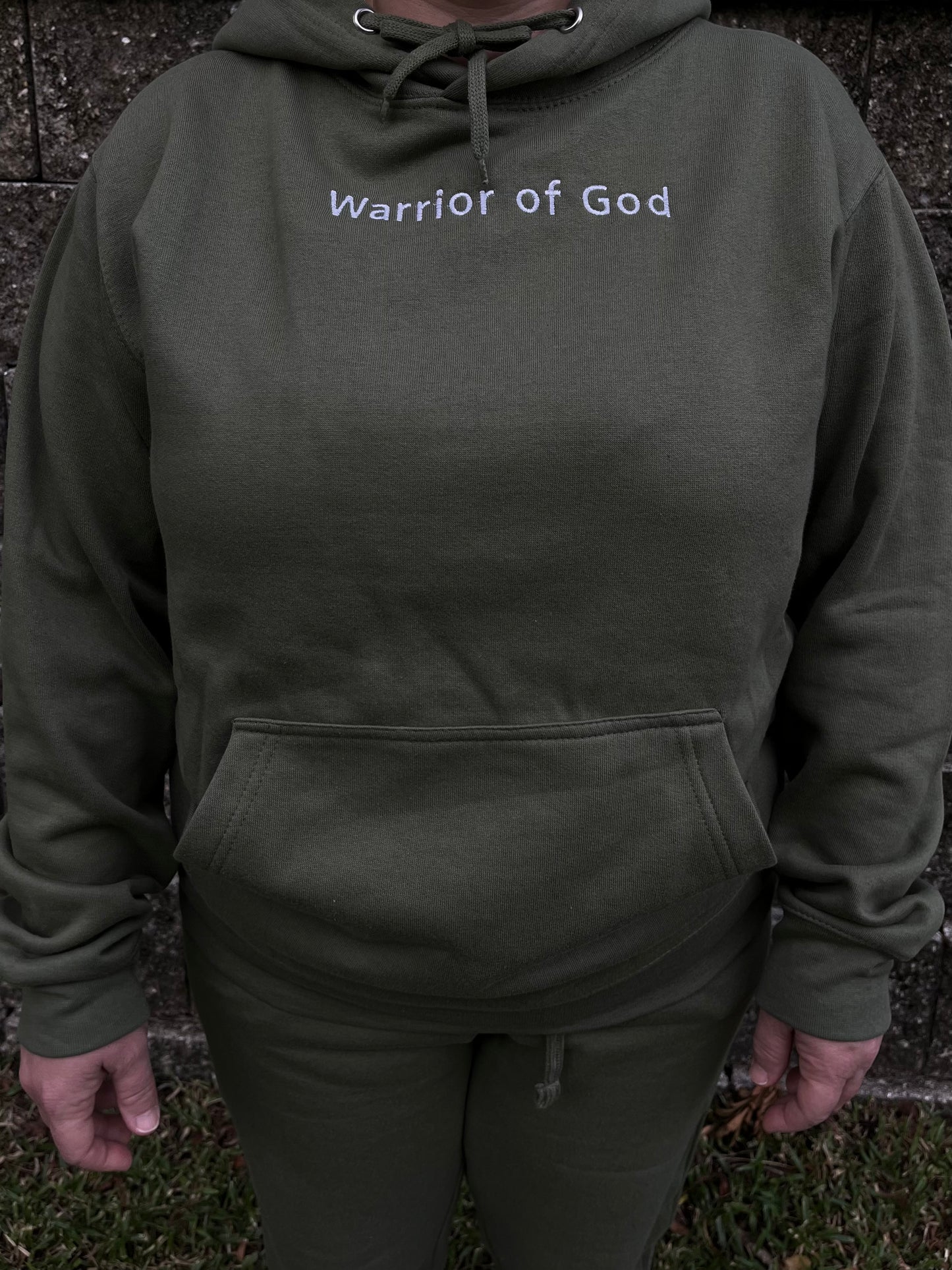 Adult Warrior of God Sweatsuit Set