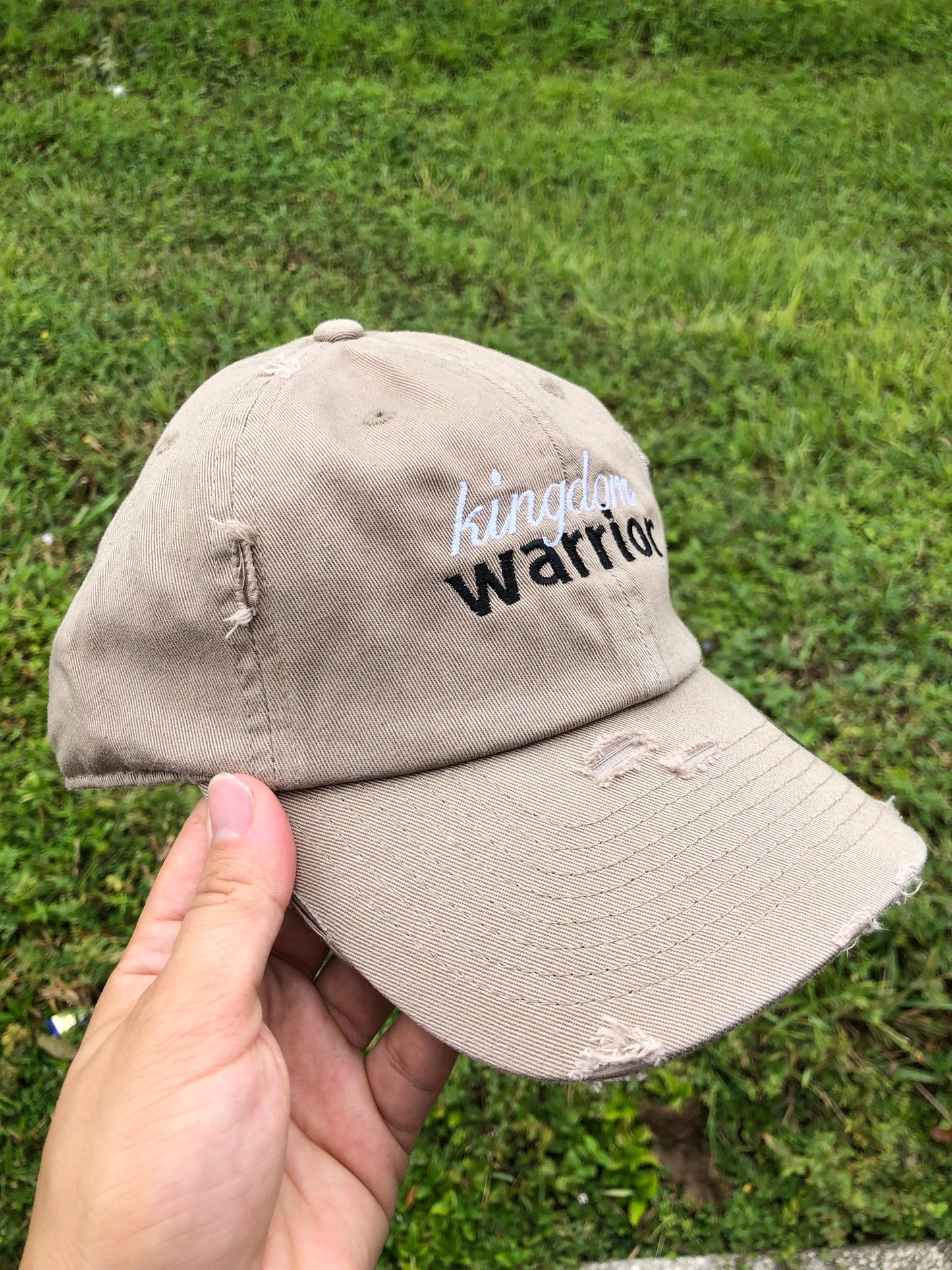 Adult Distressed Kingdom Warrior Cap