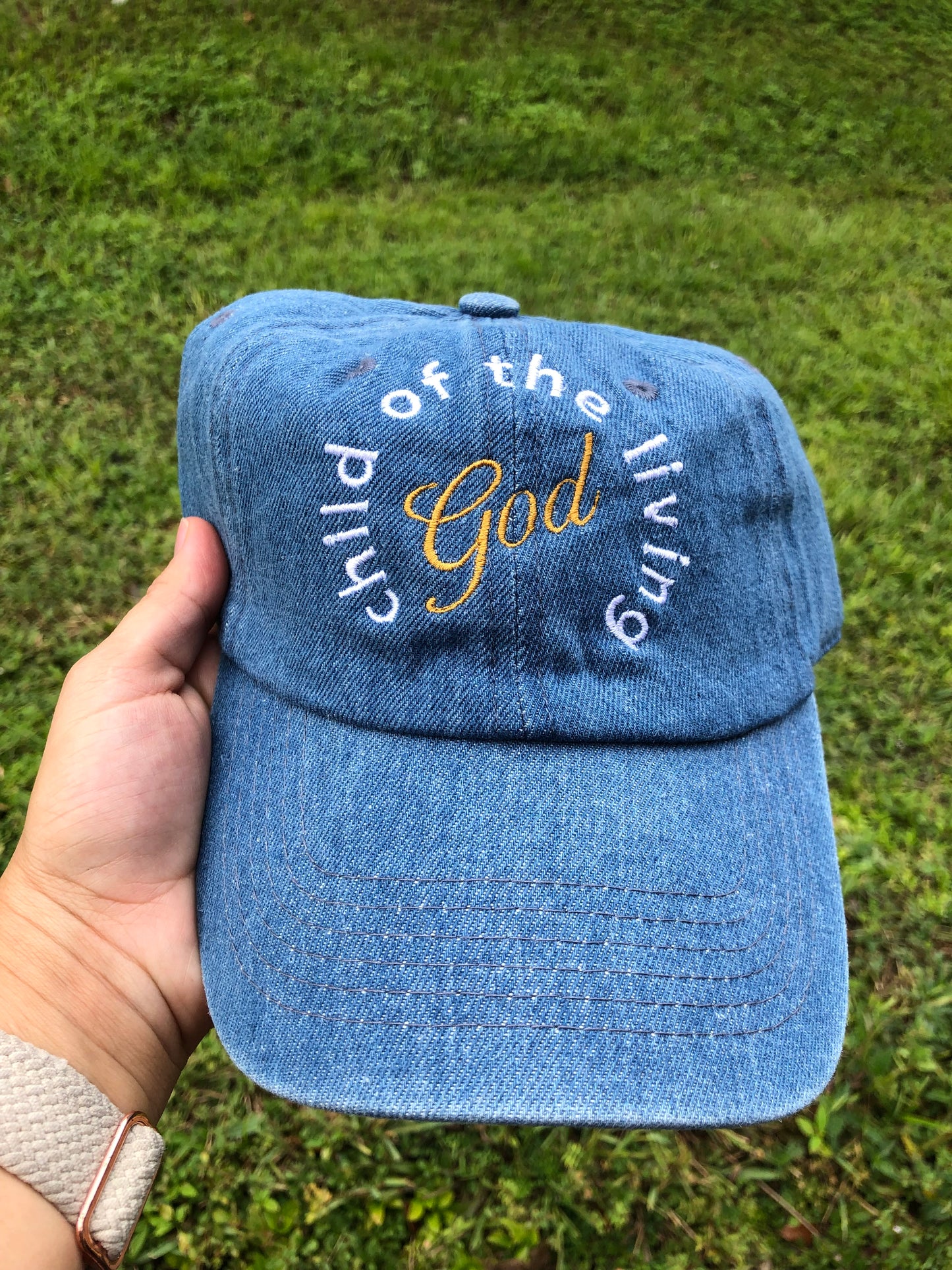 Adult Child of the Living God Cap