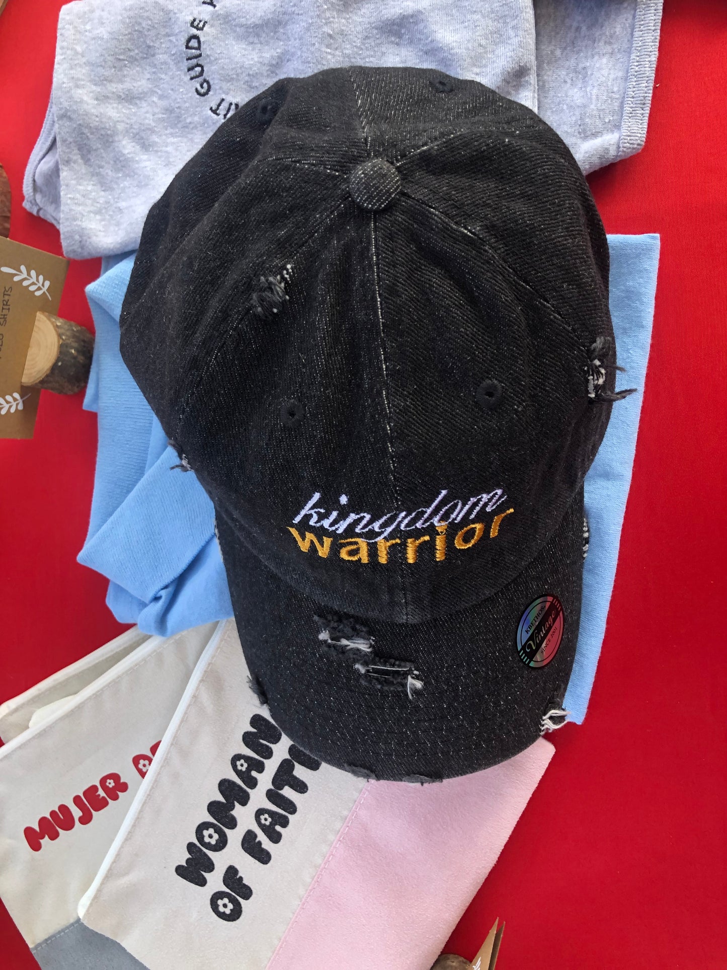 Adult Distressed Kingdom Warrior Cap