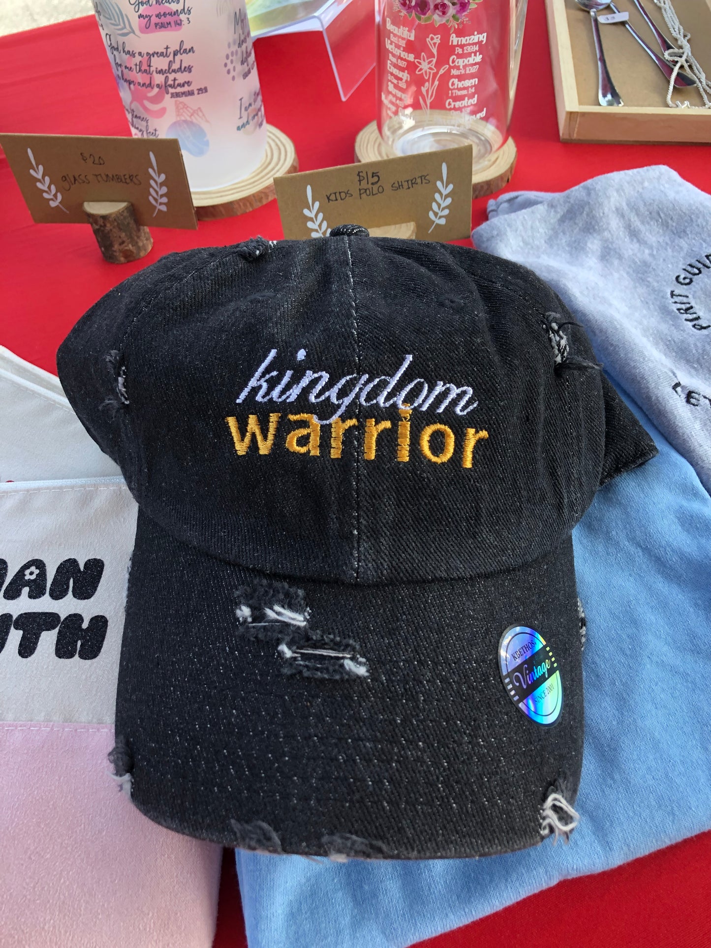 Adult Distressed Kingdom Warrior Cap