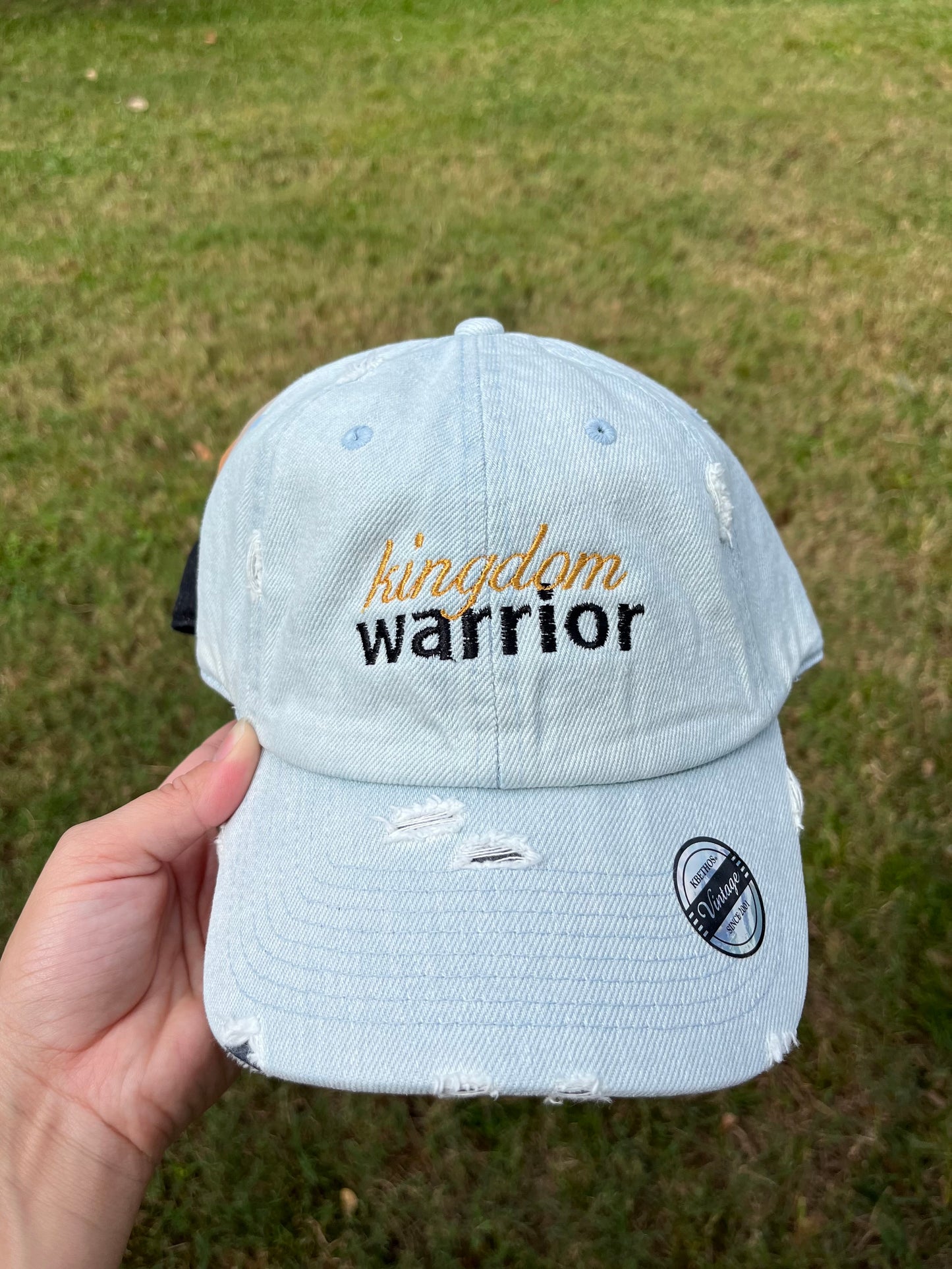 Adult Distressed Kingdom Warrior Cap