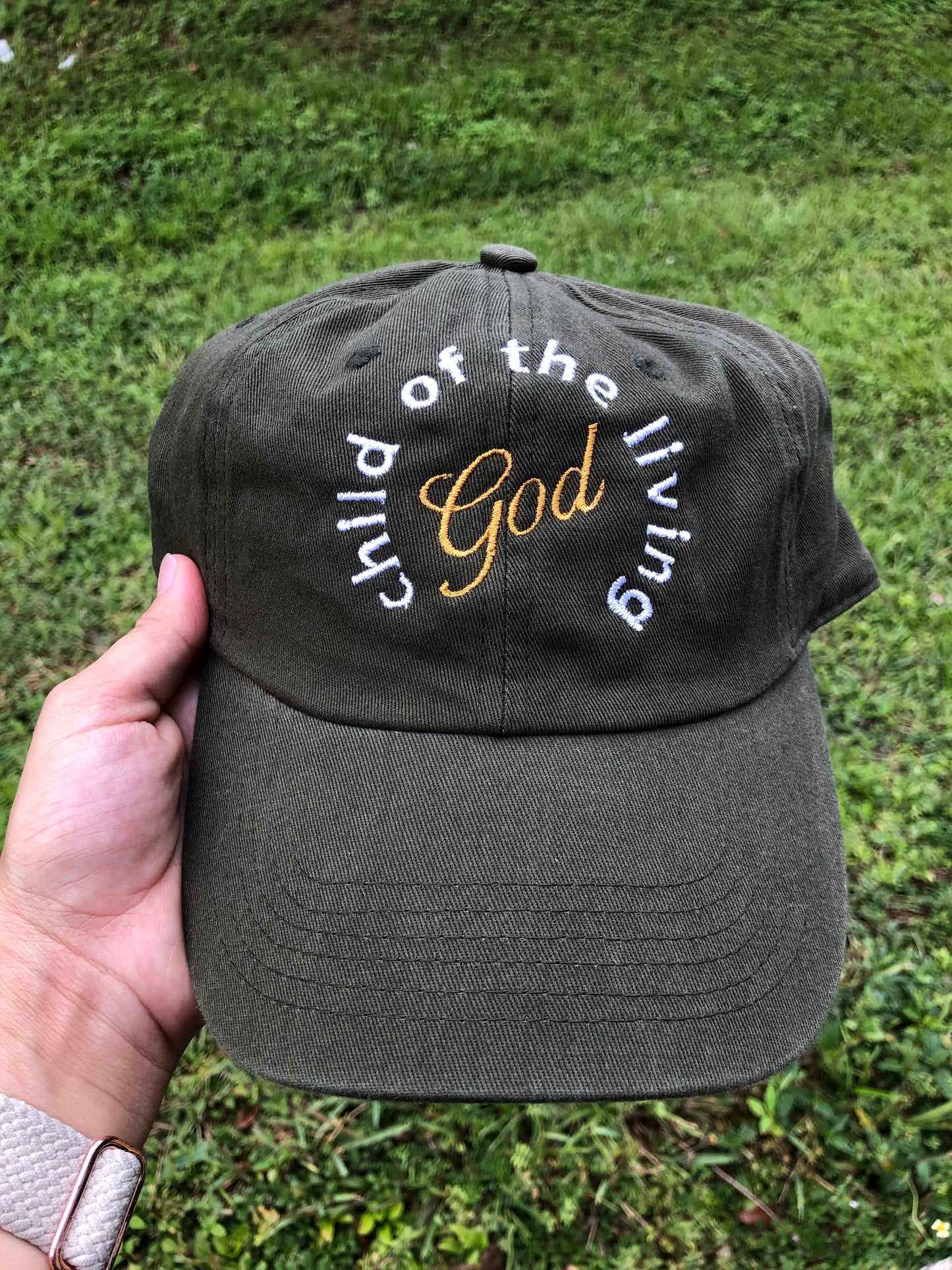 Adult Child of the Living God Cap