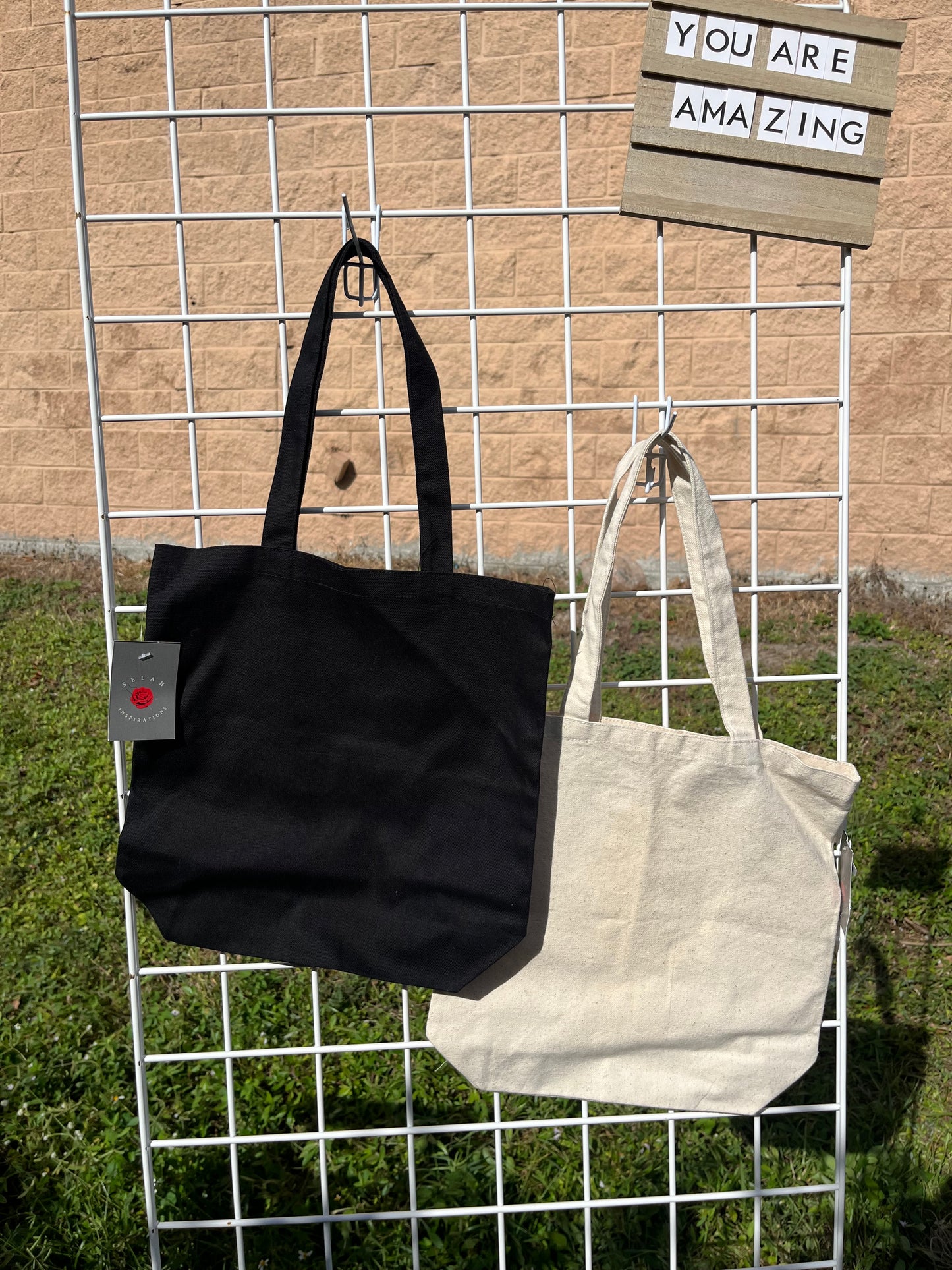 Canvas tote bag